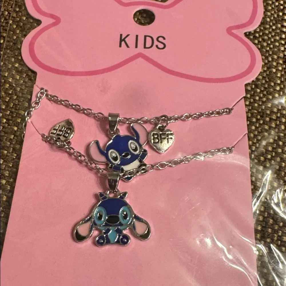 3235-Matt Fun Items-BFF Set Girls Necklace Price for 1 Set
